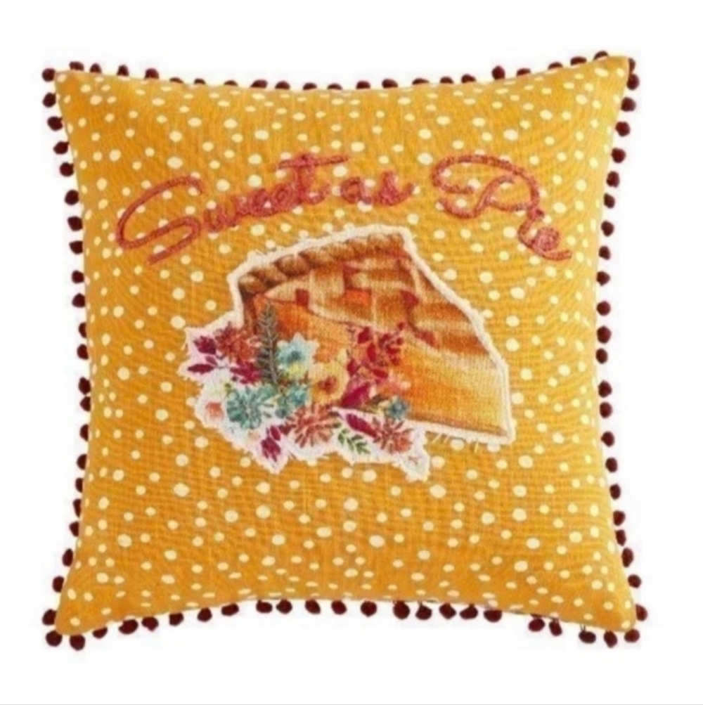 NWT The Pioneer Woman Decorative Throw Pillow Sweet As Pie